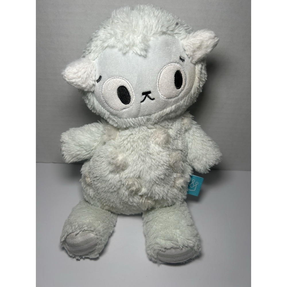 Manhattan Toy Plush Pals Tufty Friendly Monster Stuffed Animal Yeti Blue - Picture 4 of 9